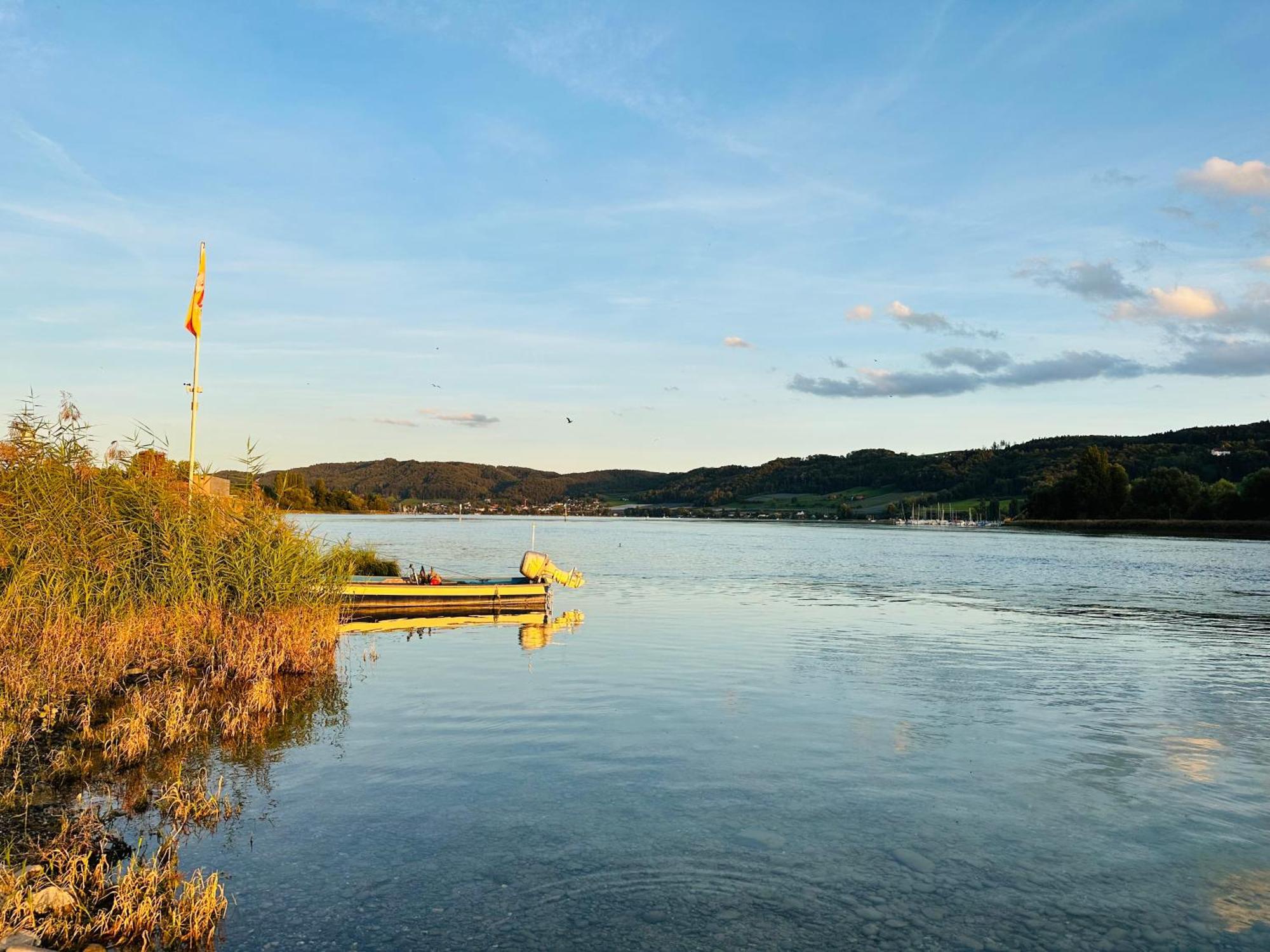 Seeblick-Oase Istayunixi Seenaehe-Sauna-Balkon-Netflix-Parkplatz Енінген Екстер'єр фото